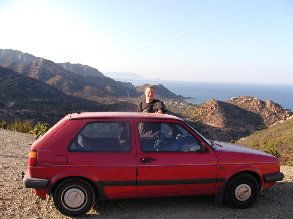 Bild Stop in den Bergen