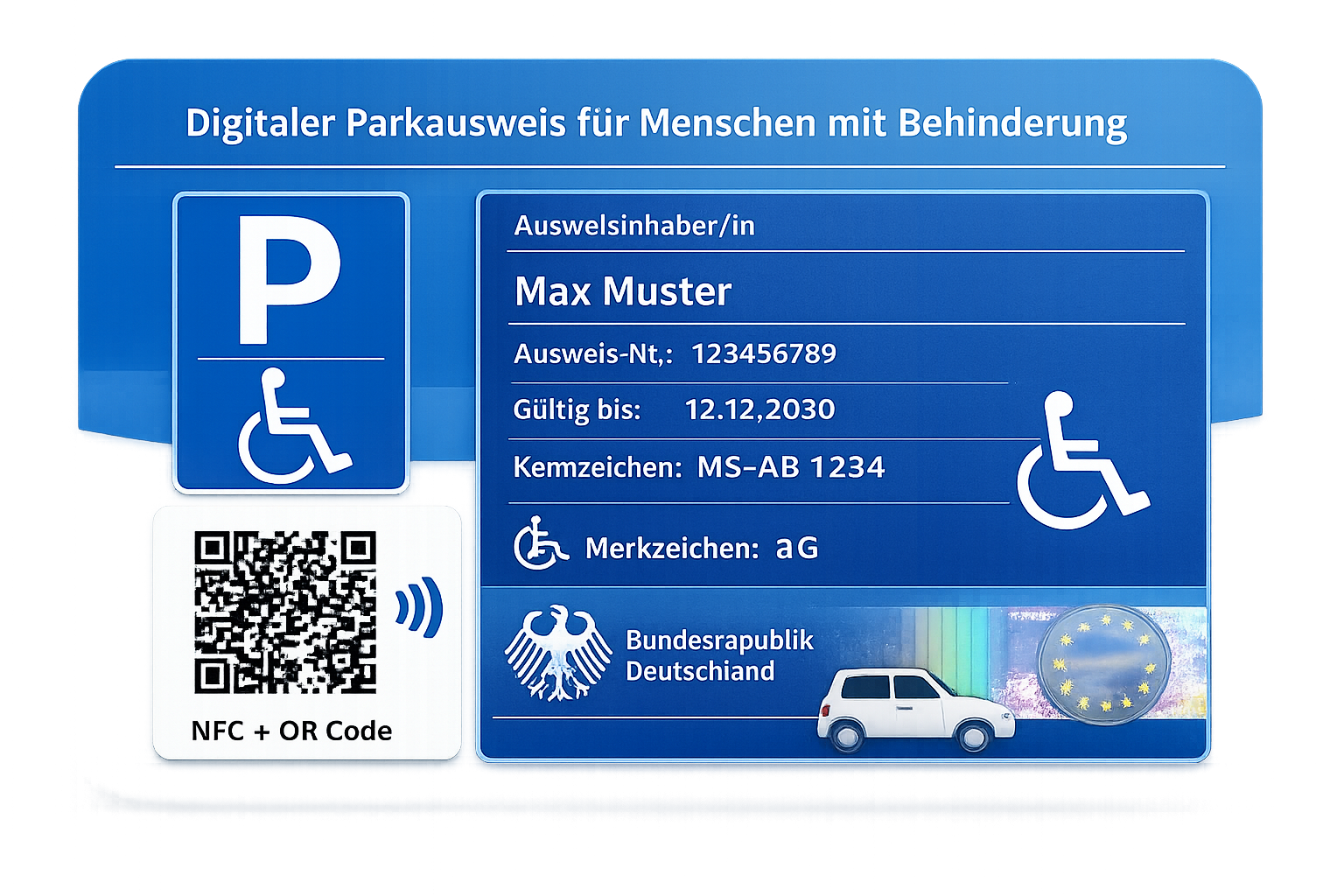 Bild Digitaler Parkausweis